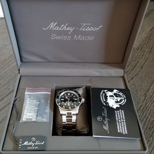 Men's Automatic Mathey-Tissot Rolex Homage Watch